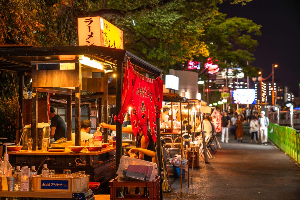 ラーメンの屋台