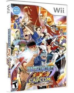 з Японії ретро ігри Tatsunoko vs. Capcom