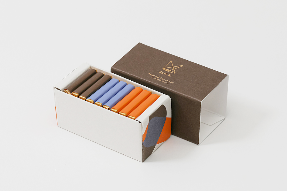 Caixa de chocolate dari K
