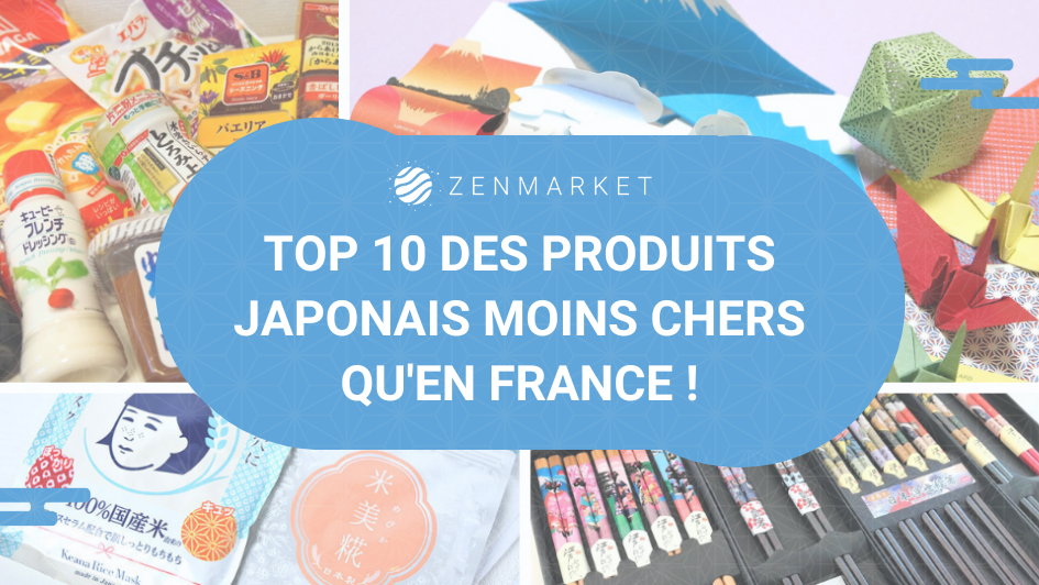 Top 10 des produits japonais moins chers qu'en France !