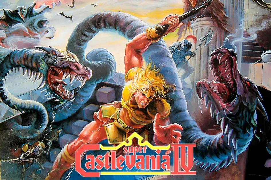 Super Castlevania 4 Gameplay