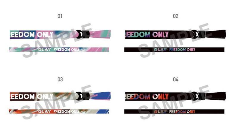 GLAY FREEDOM ONLY Gelang Pita