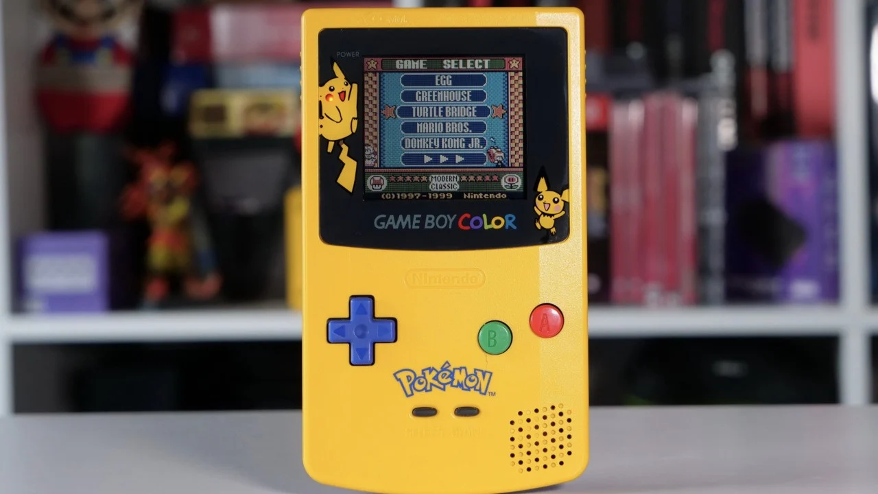 Limited Edition Japanese Pikachu Game Boy Color from the Pokemon Center