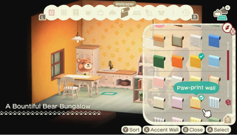 Imagem de Animal Crossing de renova&ccedil;&atilde;o completa da decora&ccedil;&atilde;o da sala