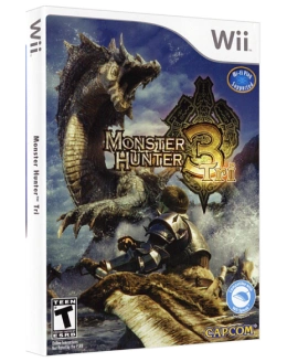 з Японії ретро ігри Monster Hunter Tri