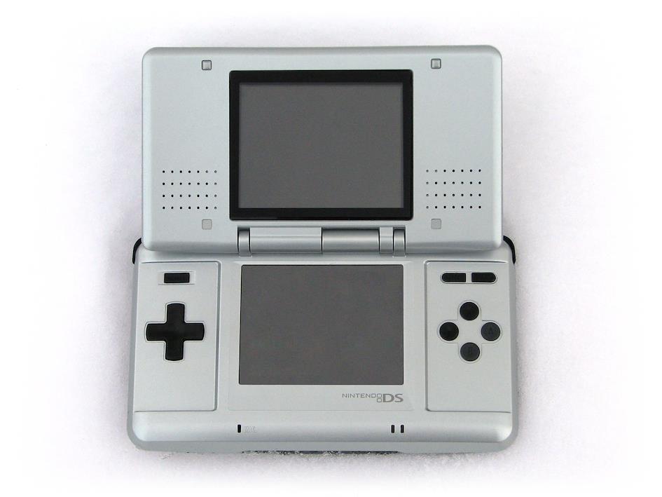 nintendo ds silver