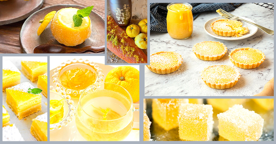 Plats au Yuzu japonais