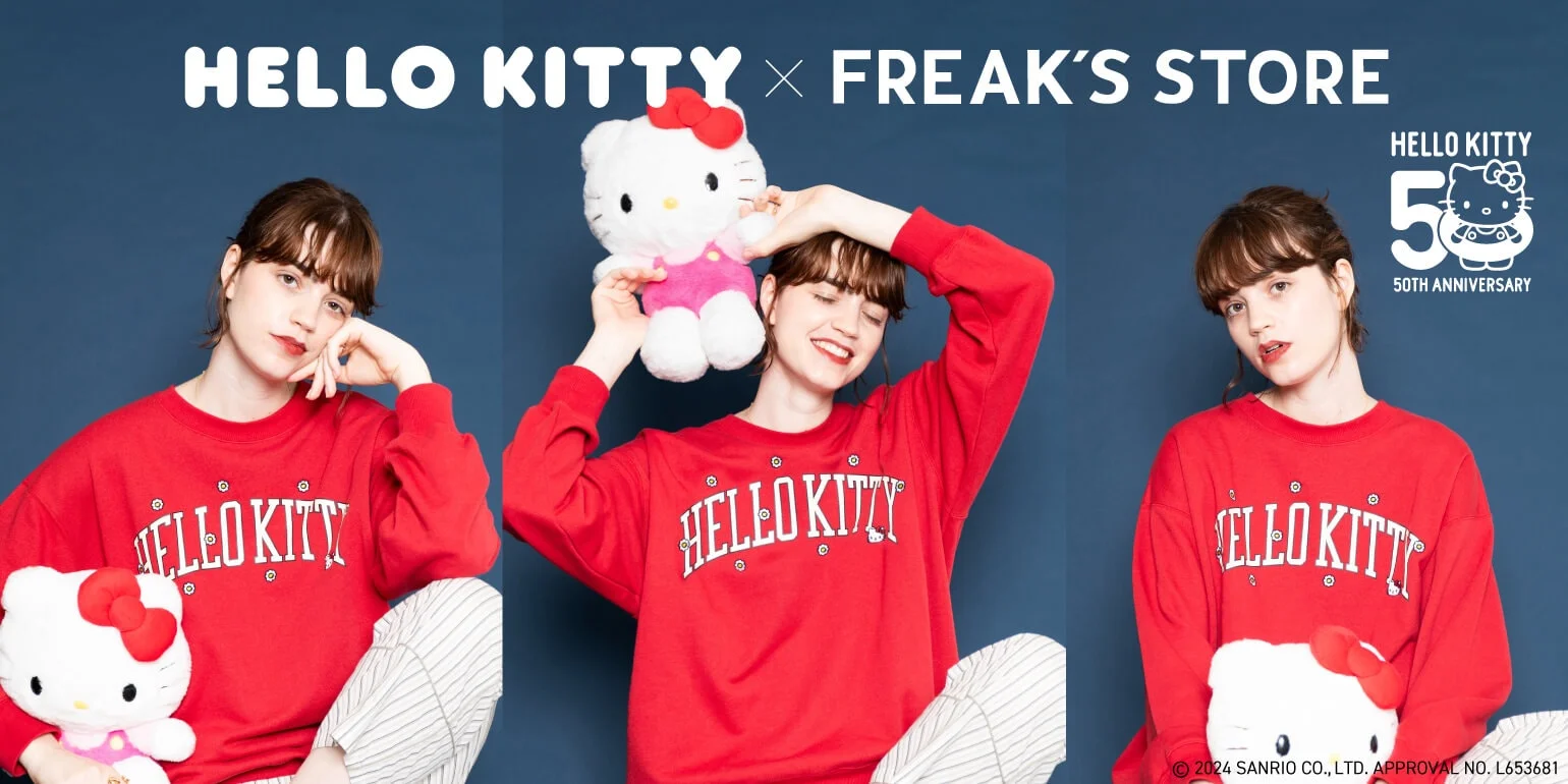 Cộng t&aacute;c với Freaks Store v&agrave; Hello Kitty
