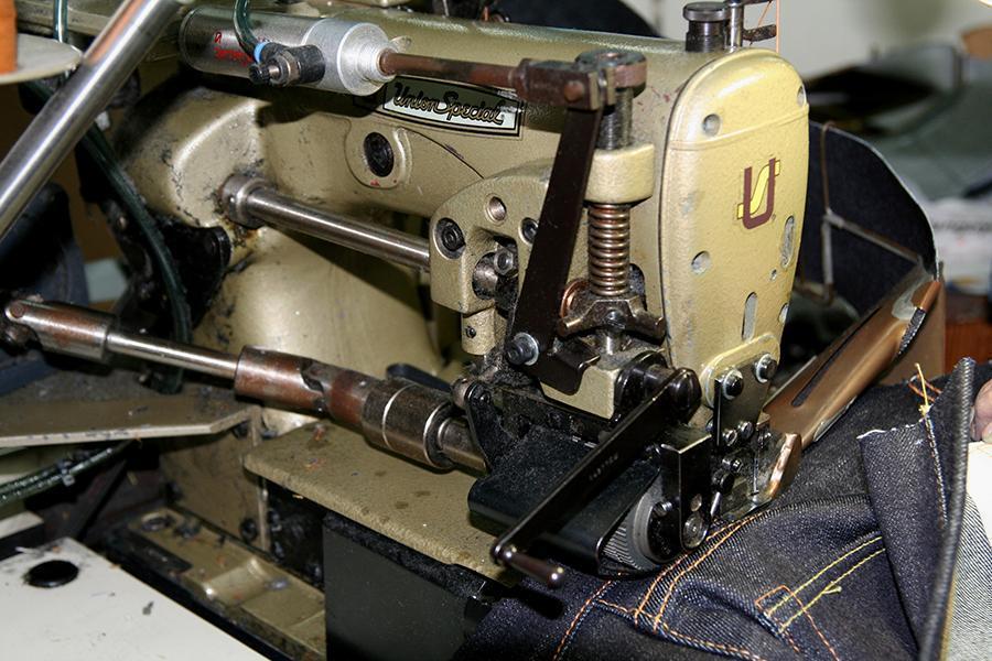 Tissage jean japonais denim selvedge