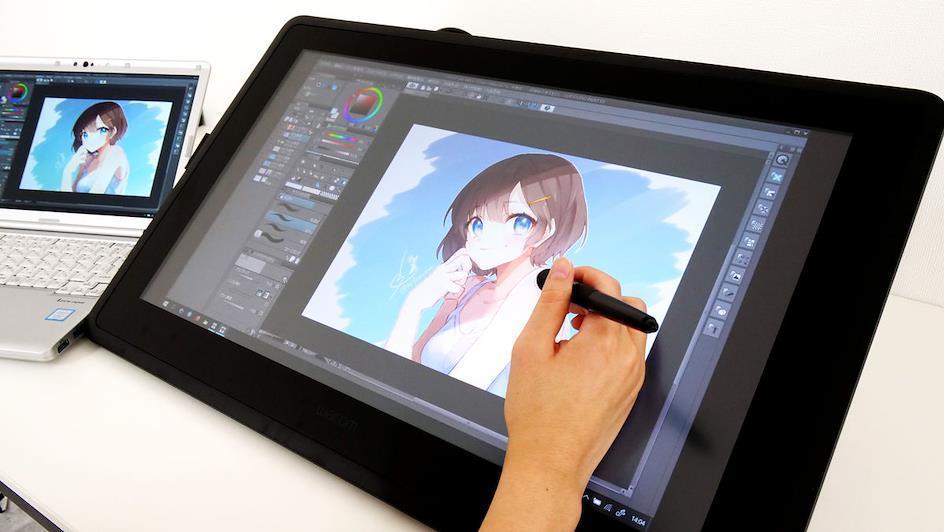 Tablet gráfico japonês para mangá