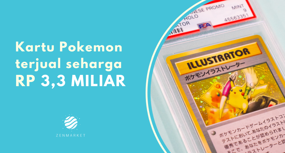 Pikachu Illustrator Card Terjual Seharga Rp 3 3 Miliar Zenmarket Jp