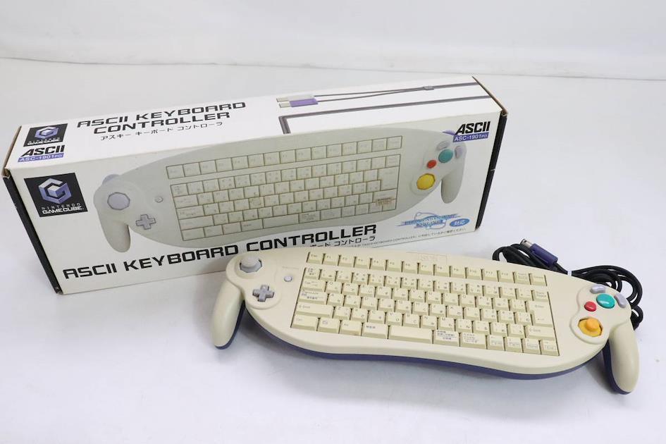 GameCube ASCII keyboard controller joystick giapponese ZenMarket