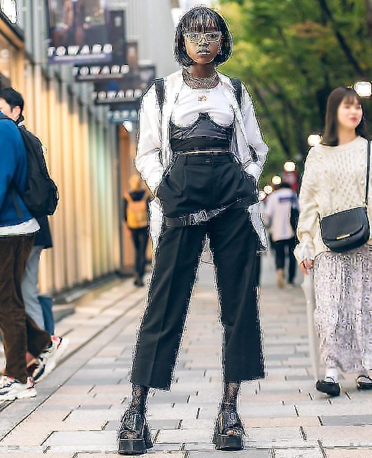 japanese street fashion dress up