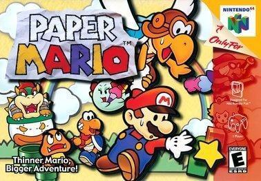 Paper Mario 64 English game image by user Fersitoodiatodo on X.