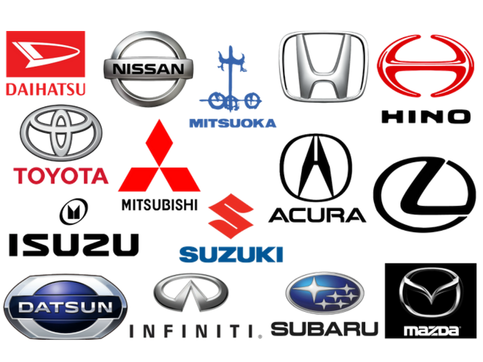 jenama kereta dan spare part kereta jepun