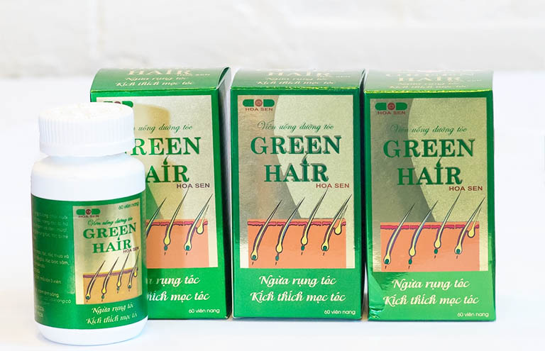 Vi&ecirc;n uống mọc t&oacute;c Green Hair&nbsp;