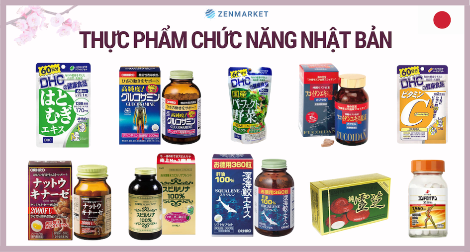 Mua thực phẩm chức năng Nhật Bản