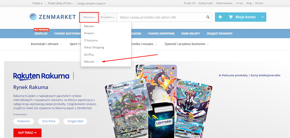 Kupuj łatwo na Rakuma Japan z ZenMarket!