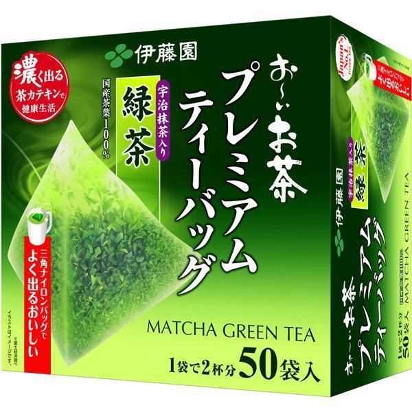 おーいお茶 プレミアムティーバッグ 宇治抹茶入り緑茶