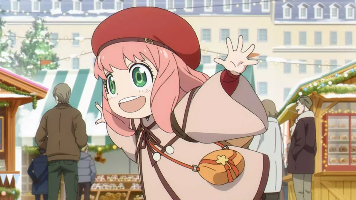 Anya no filme SPY x FAMILY CÓDIGO: Branco