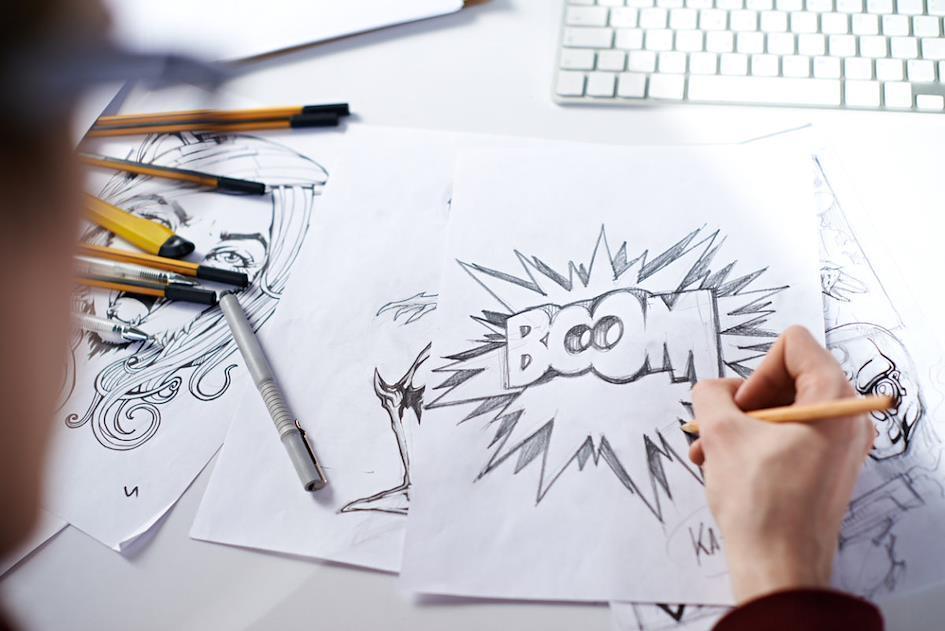 Lápis para mangá