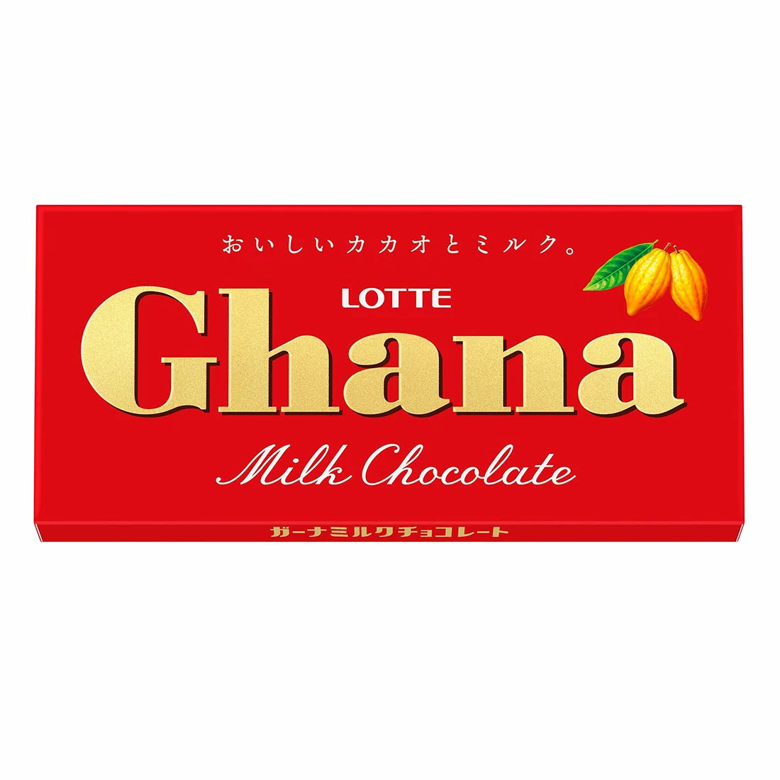 第24名 Lotte Ghana加納牛奶巧克力