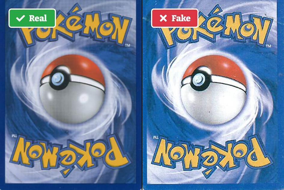 Fake VS Real Pokemon Cards