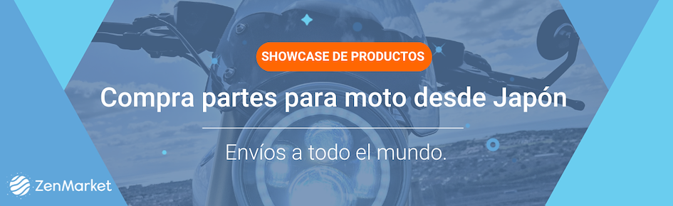 Showcase de partes y repuestos para moto