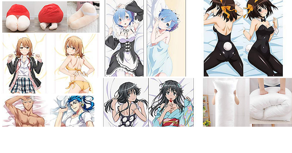 Produits japonais coquins Dakimakura