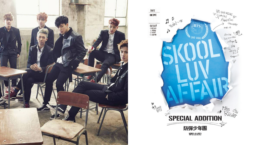 Portada del album Skook Luv Affair (Especial Addition) de BTS