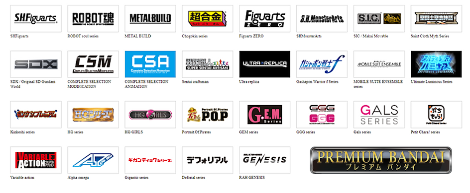 Acheter des figurines sur Premium Bandai avec ZenMarket