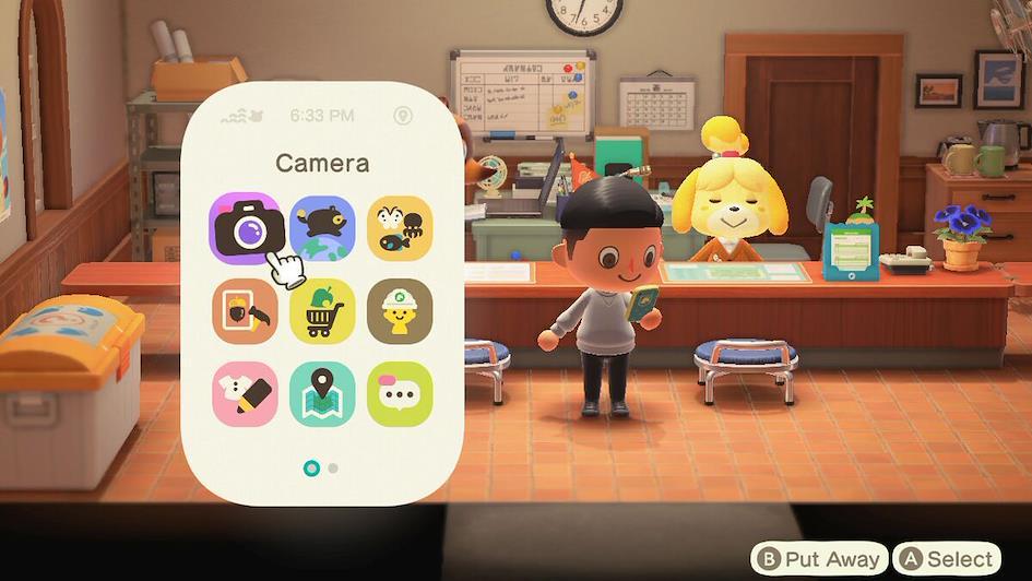 Imagem de smartphone especial que se ganha de Tom Nook