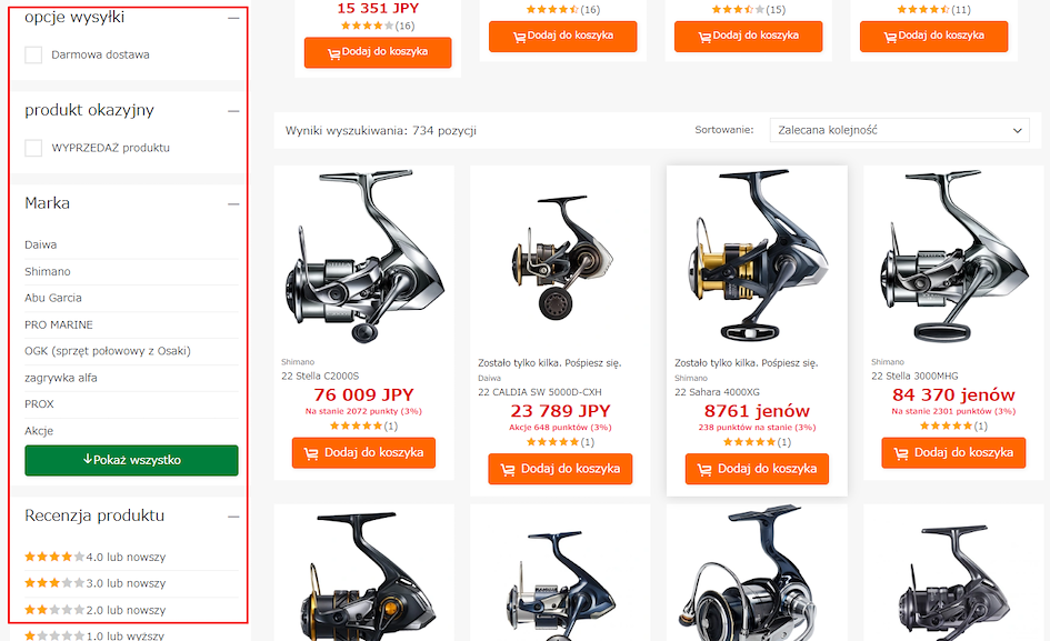 Kupuj sprzęt turystyczny i wędkarski z Japonii na ZenMarket!