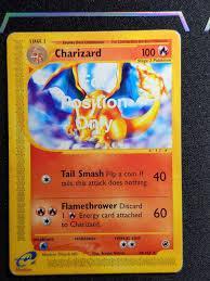 2002 Expedition For Position Only Charizard Card