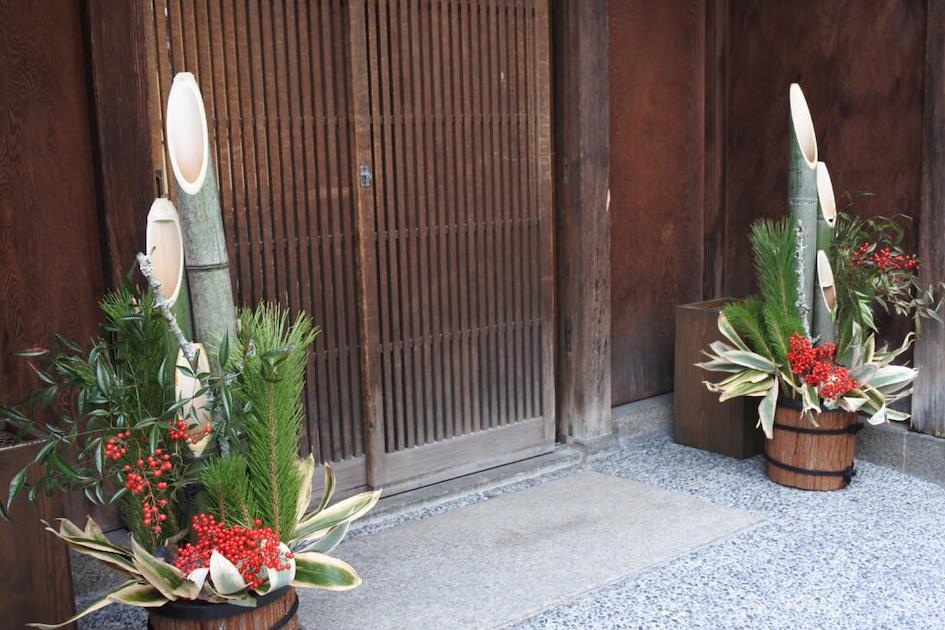 伝統的なお正月飾り