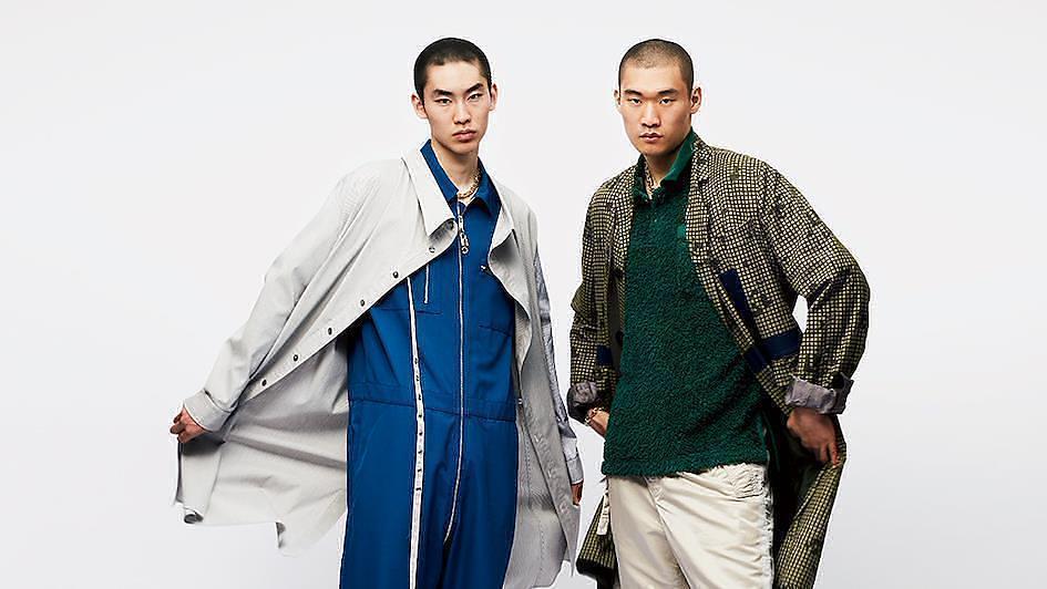 Marque de luxe japonaise Sacai hommes