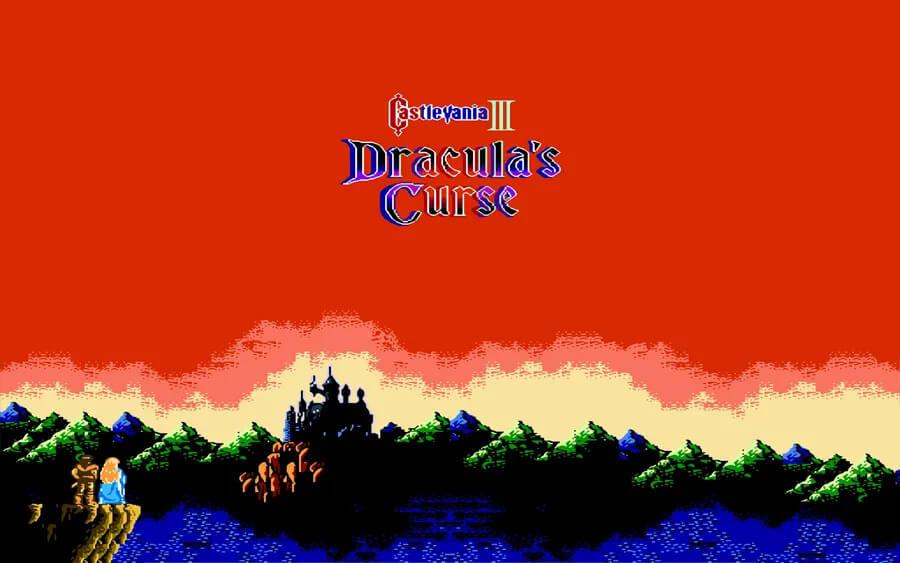 Start Screen for Castlevania III