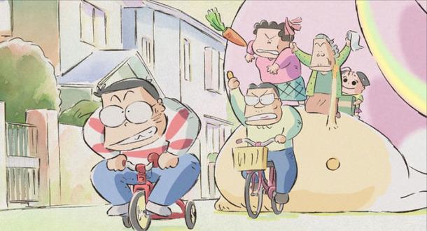 Les membres de la famille Yamada du film Mes voisins les Yamada
