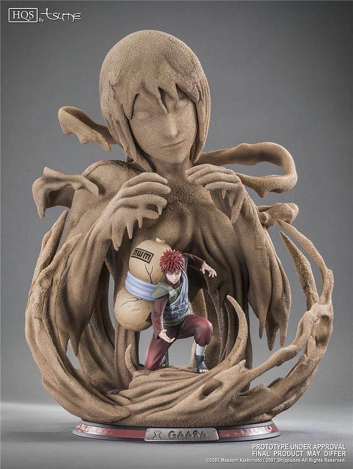 Figurine réaliste en résine HQS Tsume Gaara Suna ZenMarket