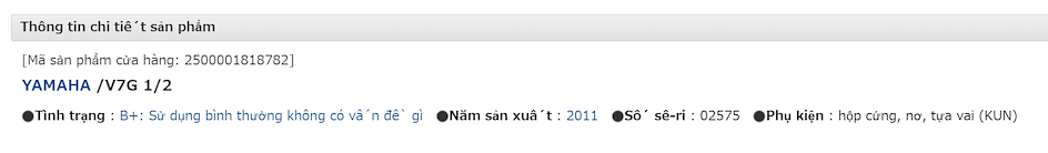 Mô tả sản phẩm