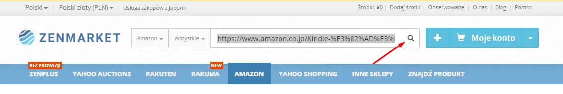 Kupuj łatwo na japońskim Amazonie z ZenMarket