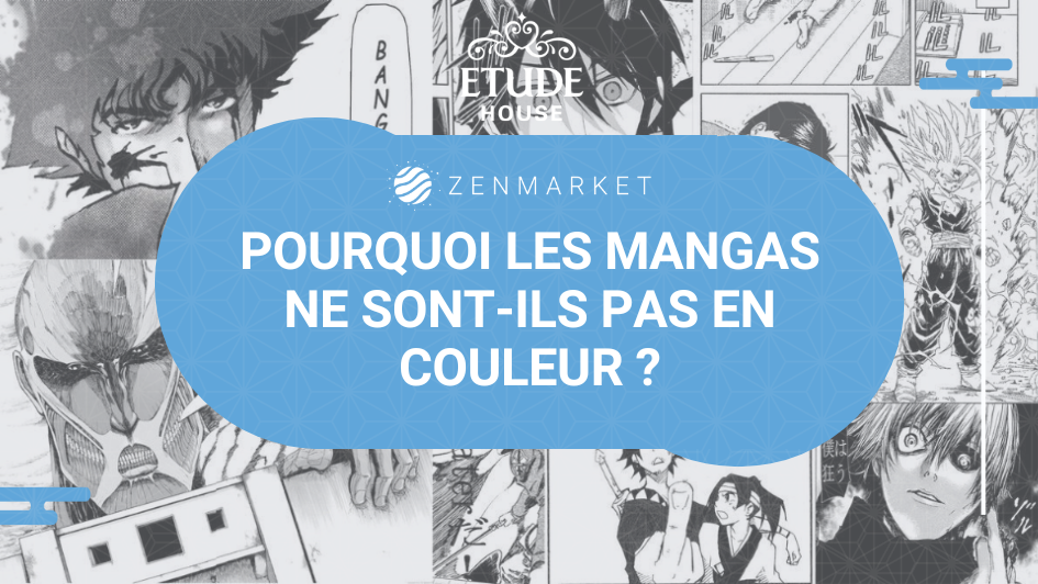 Pourquoi les mangas ne sont ils pas en couleur