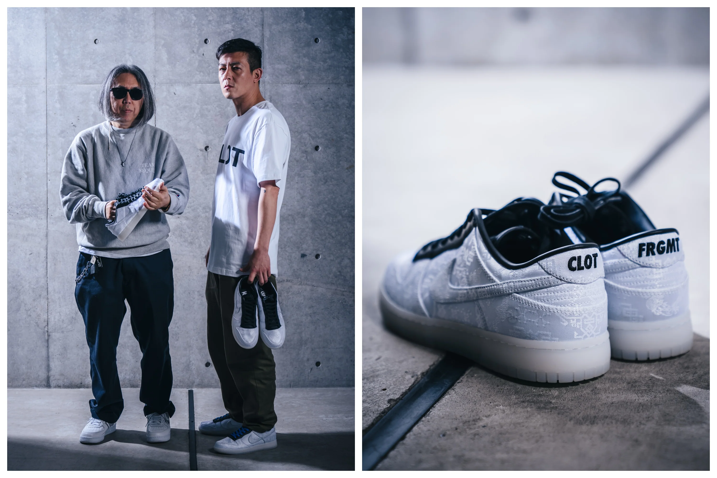 Hiroshi Fujiwara and Edison Chen collaborates with Nike