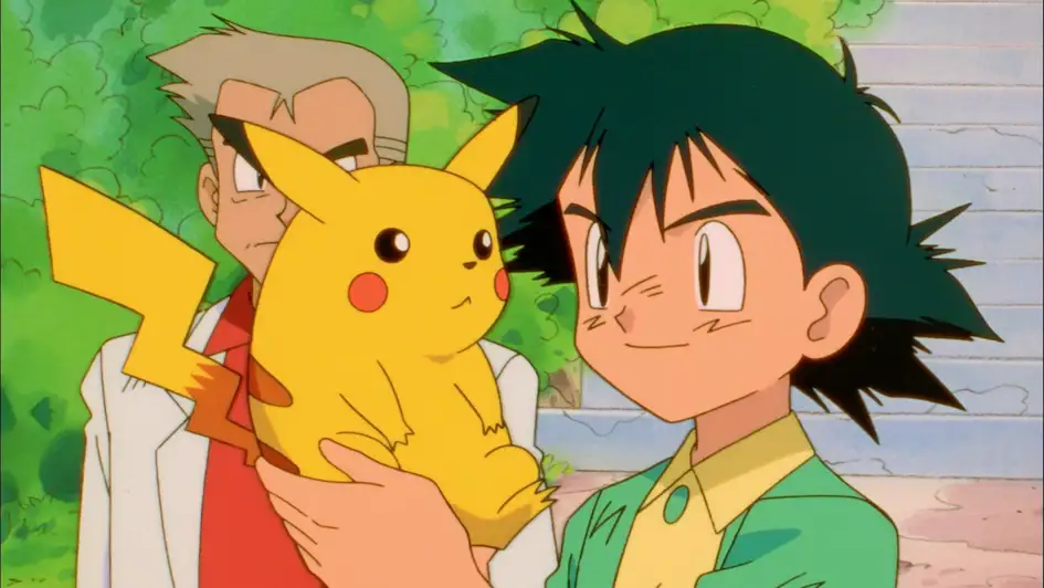 Pierwsza scena z anime Pokemon