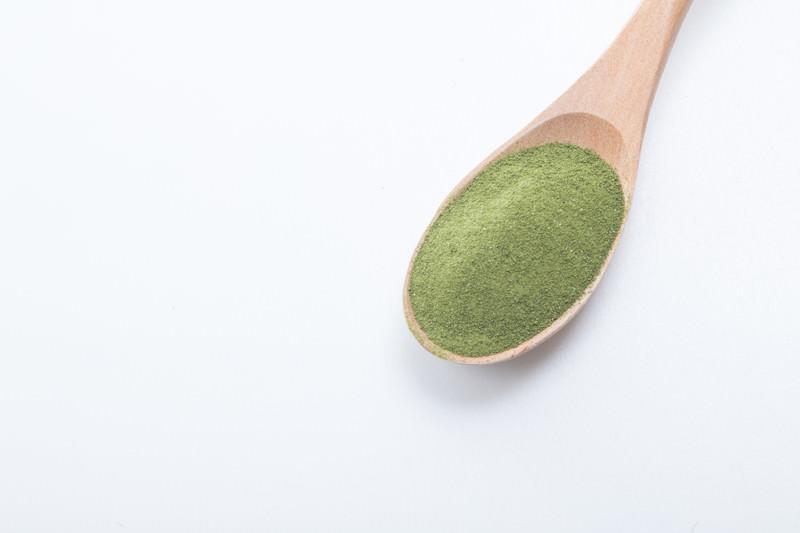 green tea powder
