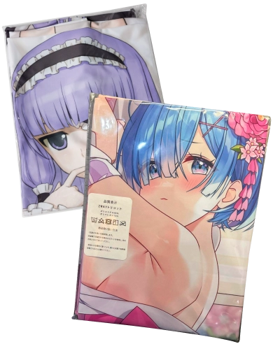 Waifu pillow cover Anime goods