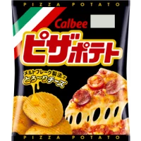 Şimdi Pizza Crisps Japon Aburcuburlarını