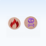Fire & Poison Badges