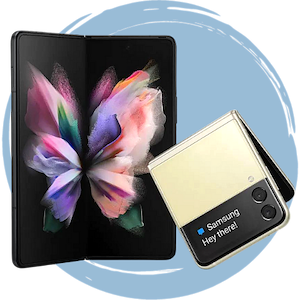 <strong>Galaxy Z</strong>
<br>Fold . Flip