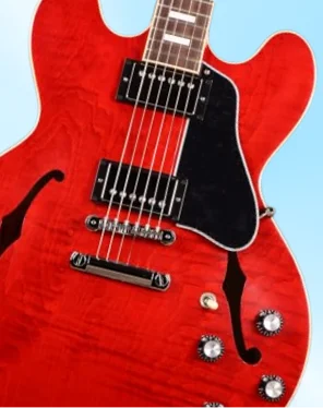 Semi-hollow Body Gibson Guitars directly from Japan